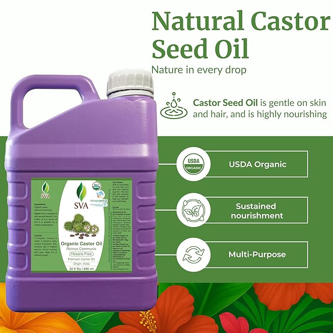 SVA Castor Seed Oil Organic - Image 2