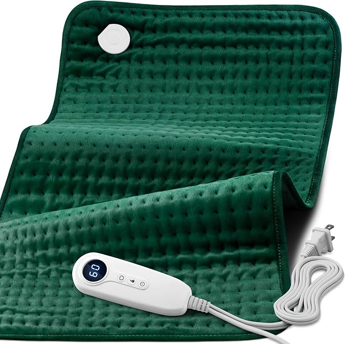 XXXL Heating Pad for Back Pain Relief & Period Cramps, Extra Large Elecctric by luwanda