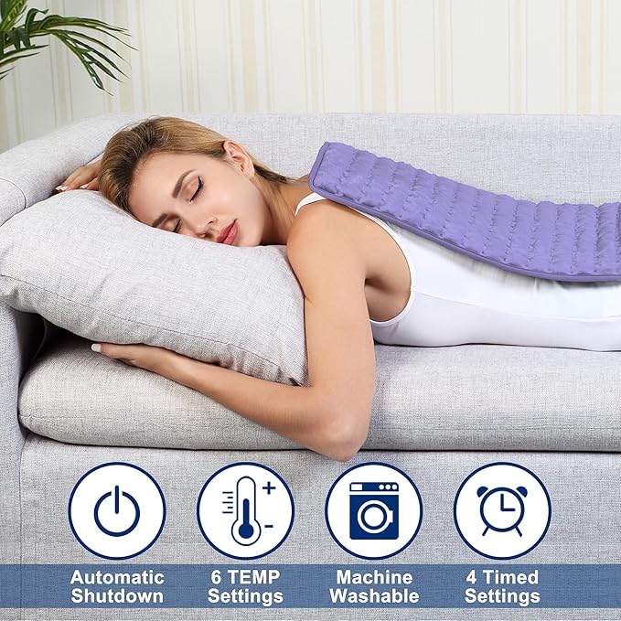 Electric Heating pad for Back Neck Shoulder Knee Arms Legs- Electric Heat Pads - Image 3