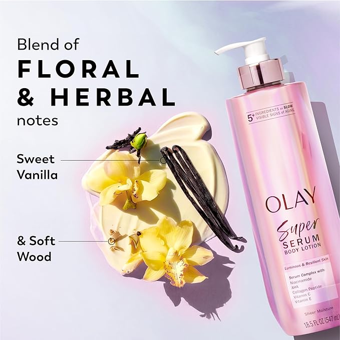 Olay Super Serum Body Wash + Hand & Body Lotion Bundle - Image 14