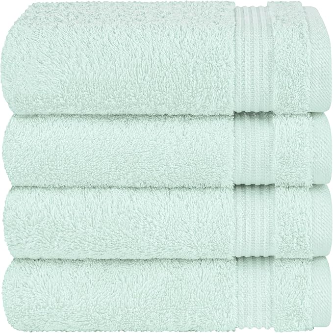 Cotton Paradise Hand Towels for Bathroom, 100% Cotton Turkish 4 Piece Hand - Image 5