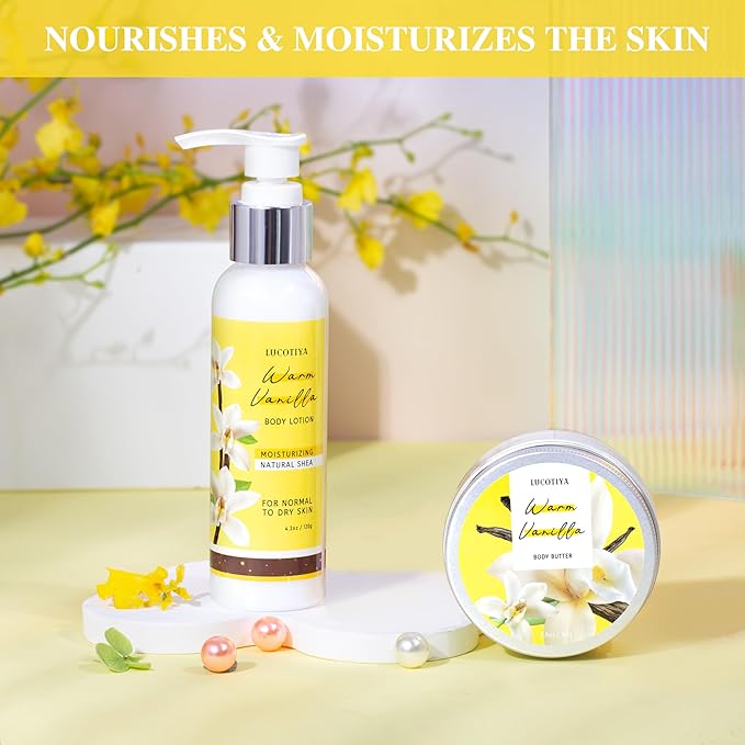 Gifts for Women, Birthday Gifts for Women, Bath and Body Gifts Set, Vanilla Spa - Image 3