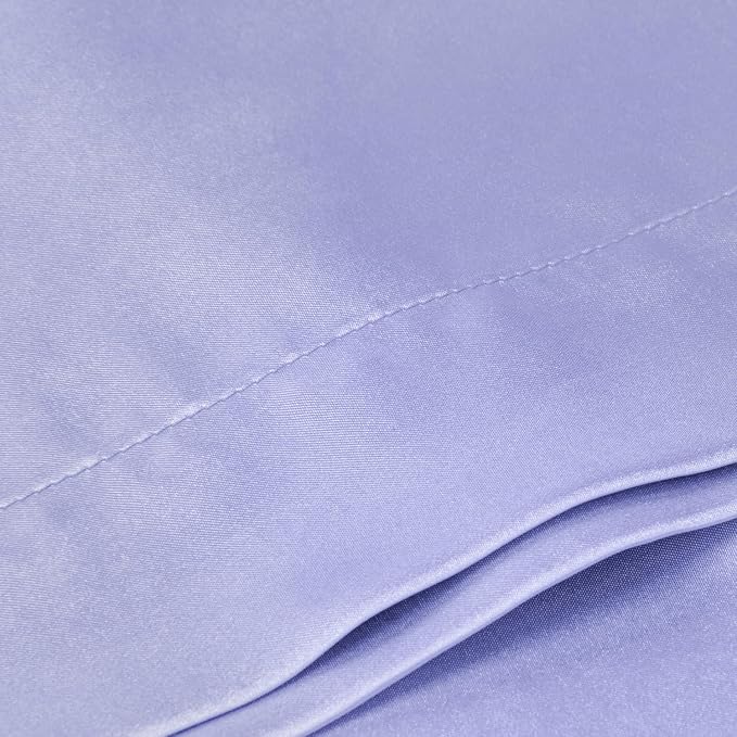 BEDELITE Satin Body Pillow Cover, Super Soft and Cooling Body Pillow Pillowcase - Image 6