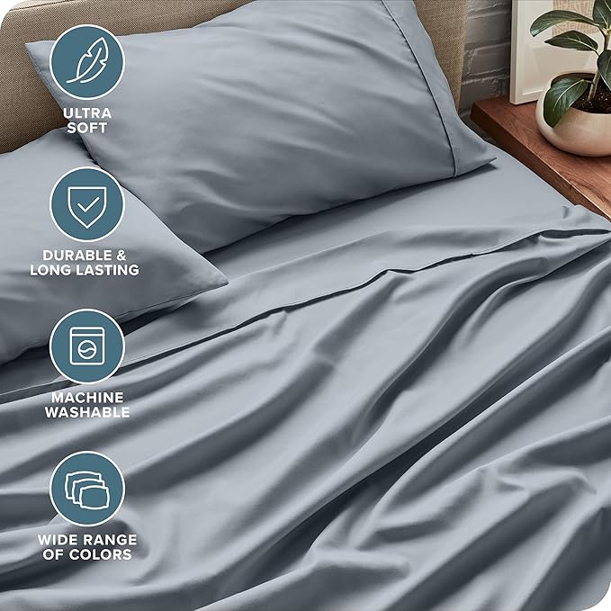 Bare Home Twin Sheet Set - Image 4