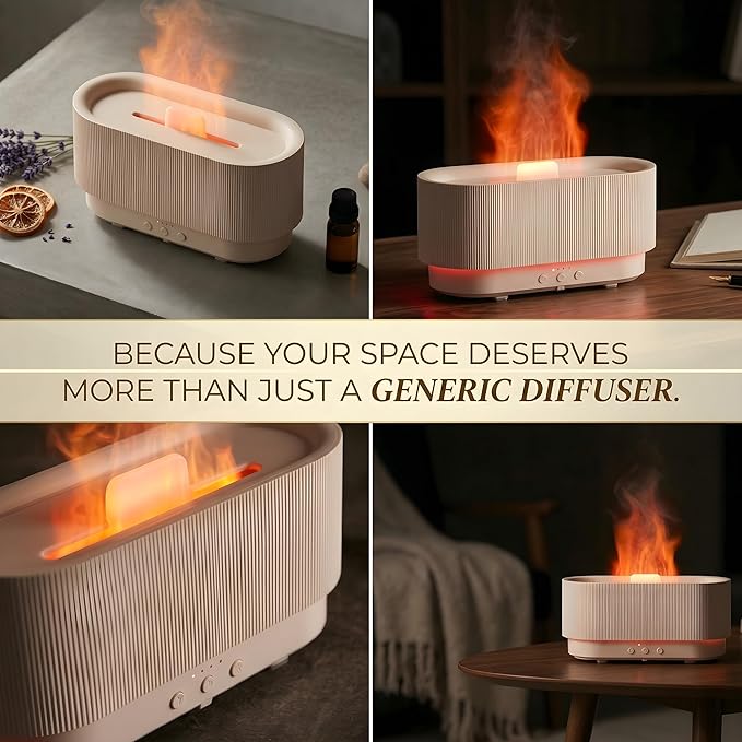 8 Colour Aromatherapy Diffuser, Essential Oil Diffusers - Image 4