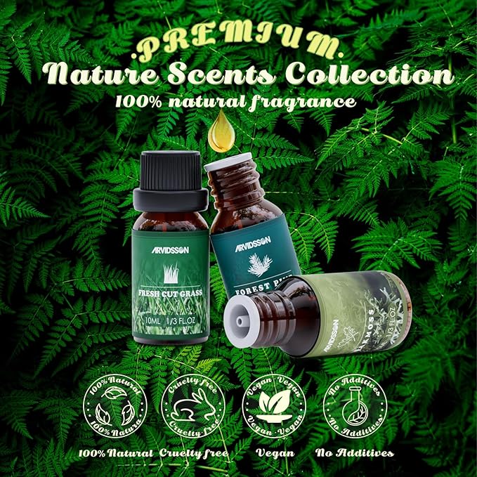 Nature Essential Oils Set, ARVIDSSON Natural Fragrance Oils - Image 2
