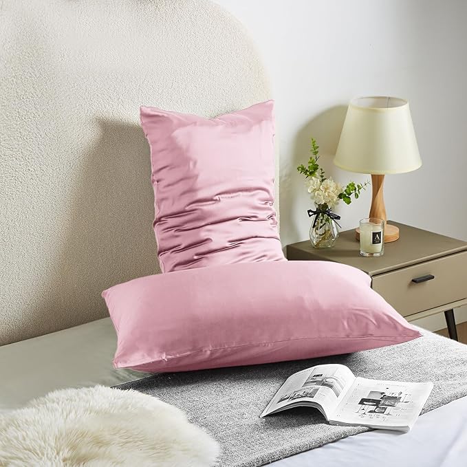 Silk Pillow Cases for Hair and Skin Mulberry Silk Pillowcase Soft Breathable - Image 2