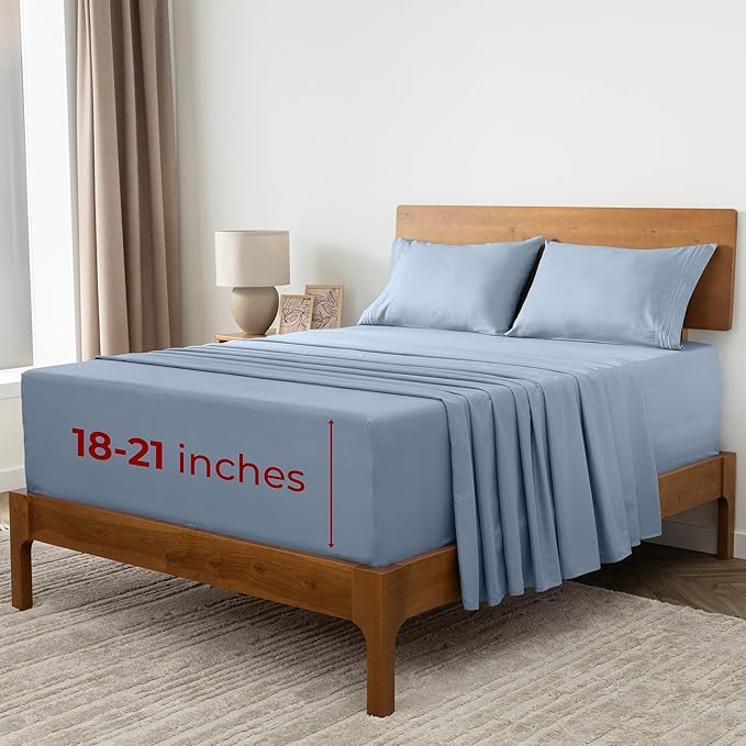Mellanni Extra Deep California King Sheets by Mellanni