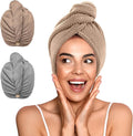 YFONG 2 Pack Microfiber Hair Towel Wrap by YFONG