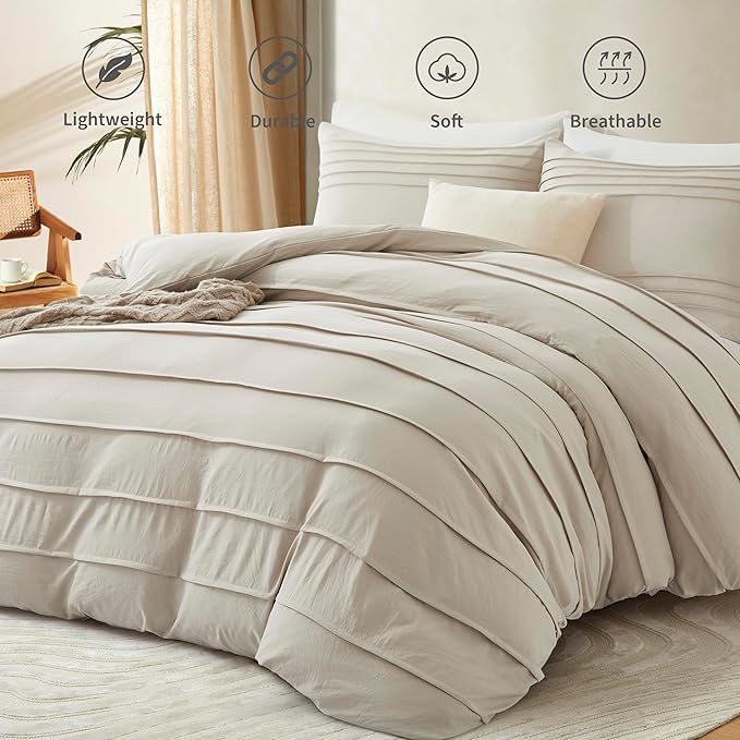 Oli Anderson Linen Grey Duvet Cover King Size - Image 2