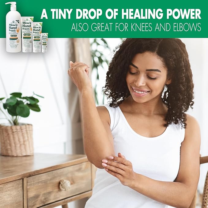 Miracle Hand Repair Cream for Dry Cracked Hands 4 oz Best Healing Hand Cream - Image 5