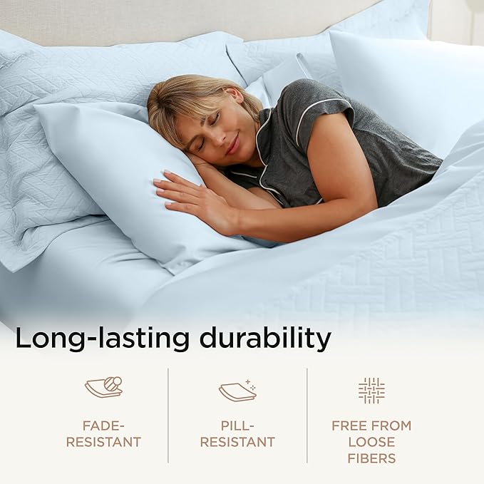 Threadmill Luxury 800 Thread Count Full Size 100% Cotton Sheets - Image 4