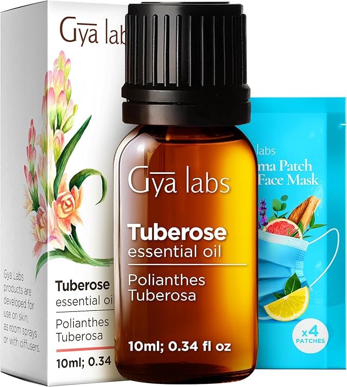 100% Pure Tuberose Essential Oil by GyaLabs