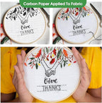 Blue Carbon Paper for Tracing Graphite Transfer-Paper - PSLER 30 Pcs Graphite Paper for Tracing Drawing Patterns on Wood Projects Canvas Fabric Artist Lettering Sketch Drawing A4 Size 8.5 X 11 Inch