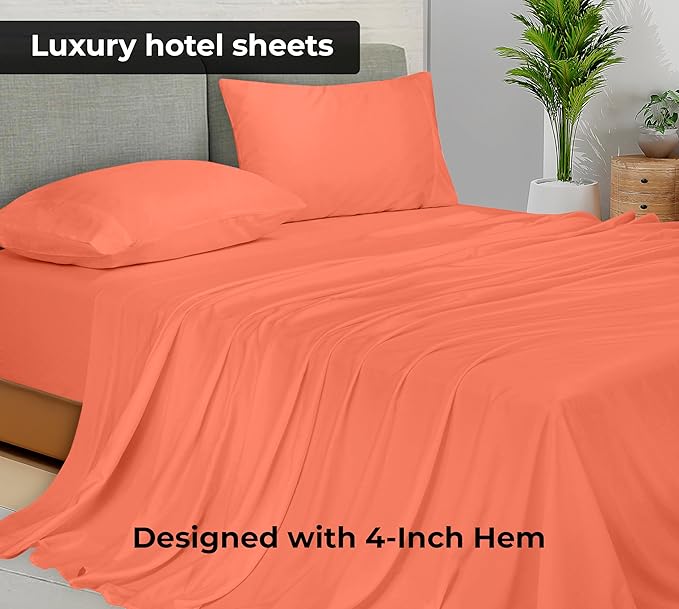 Royale Linens Full Flat Sheet - Image 2