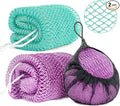 2 Pack African Net Sponge Exfoliating Body Scrubber Bath Sponge by Unknown