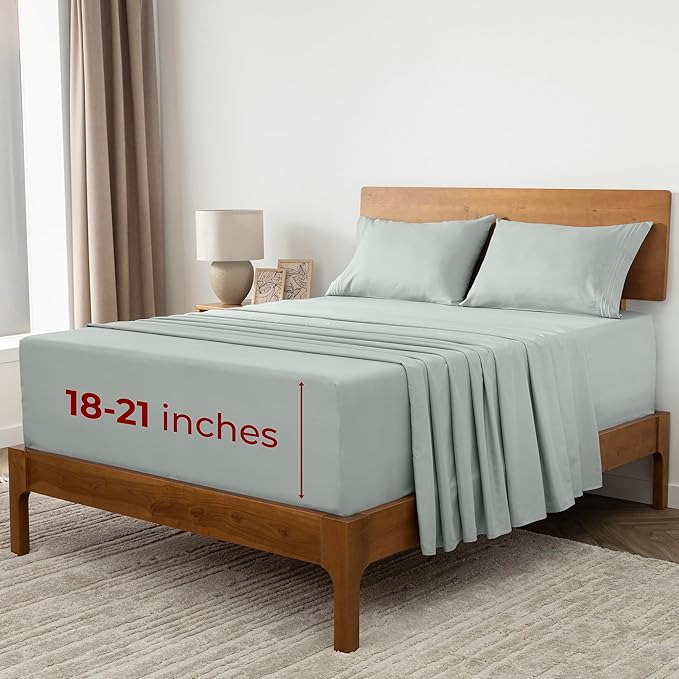 Mellanni Extra Deep California King Sheets by Mellanni