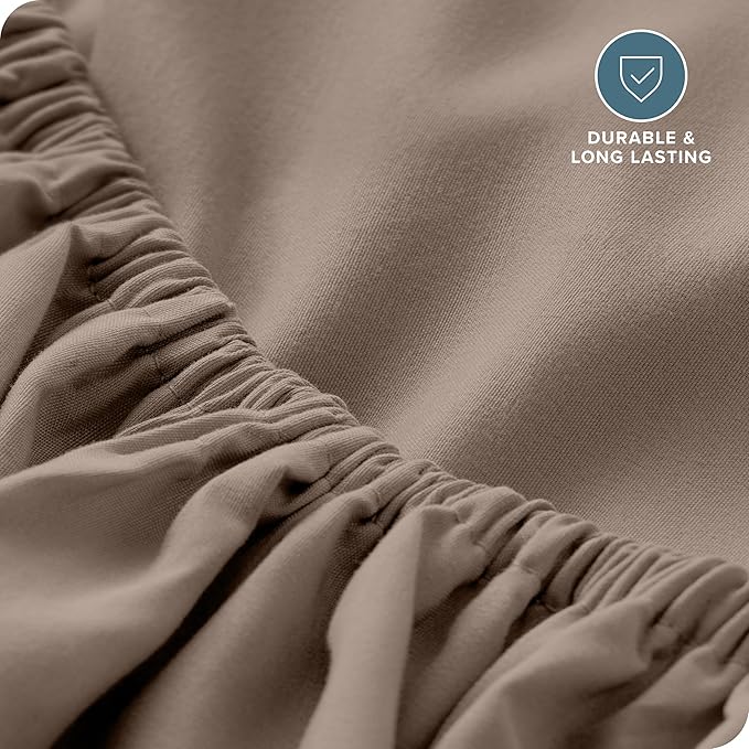 Bare Home Fitted Bottom Sheet Full XL Size - Image 5
