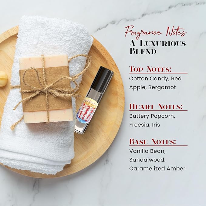 MOBETTER FRAGRANCE OILS Popcorn & Cotton Candy Perfume Body Oil - Image 4