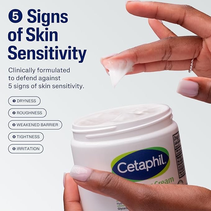 Cetaphil Face & Body Moisturizer, Hydrating Moisturizing Cream - Image 7