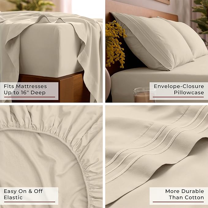 Mellanni Queen Sheets Set - Image 5