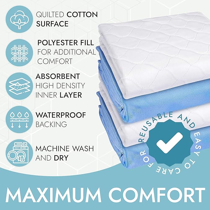 Epica Bed Pads Washable Waterproof - Image 4