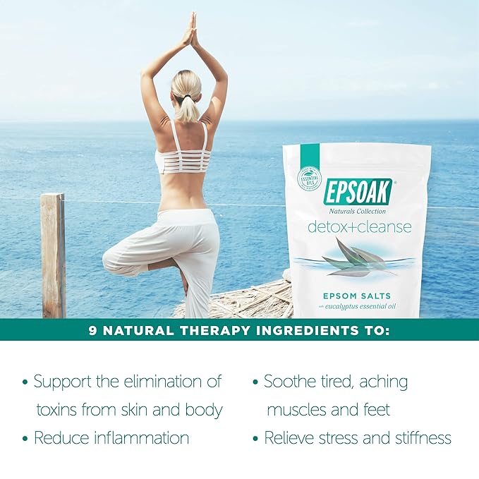 Epsoak Epsom Salt 2 lb. USP Magnesium Sulfate - Image 4
