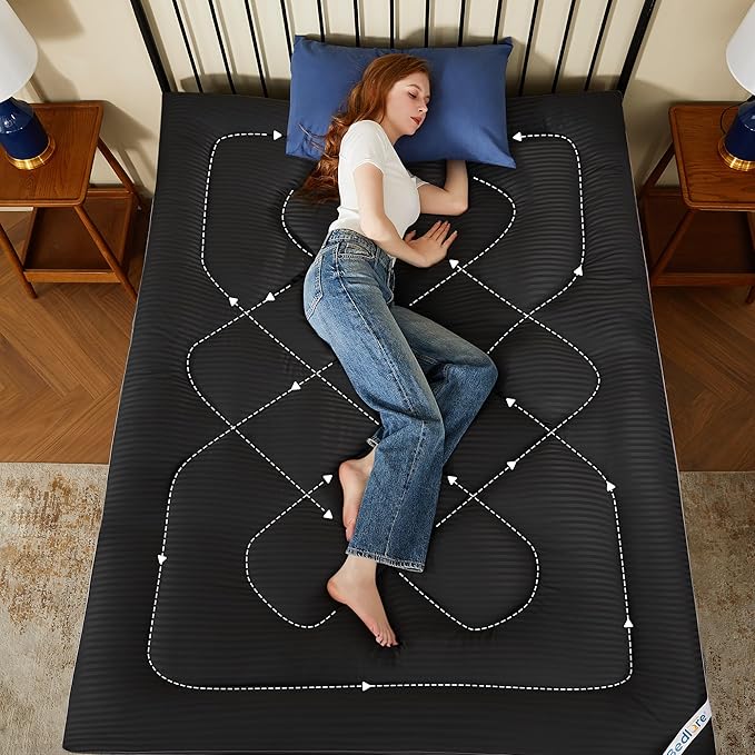 BEDLORE King Mattress Topper, Thick Pillow Top Pad - Image 5