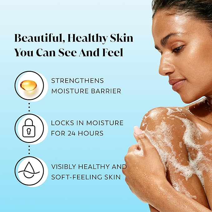 Olay Body Wash for Women, Ultra Moisture, For Extra Dry Skin, 24hr Moisturizing - Image 2