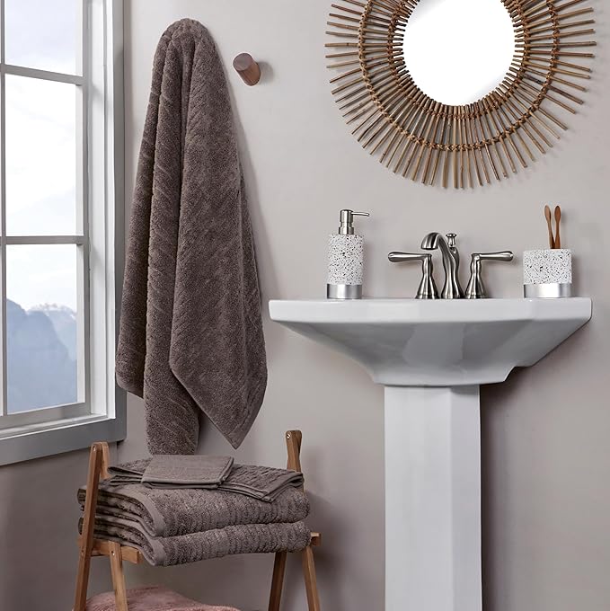 SKL Home CloudSoft Cotton Luxury Hand Towel 2pc Set - Image 4