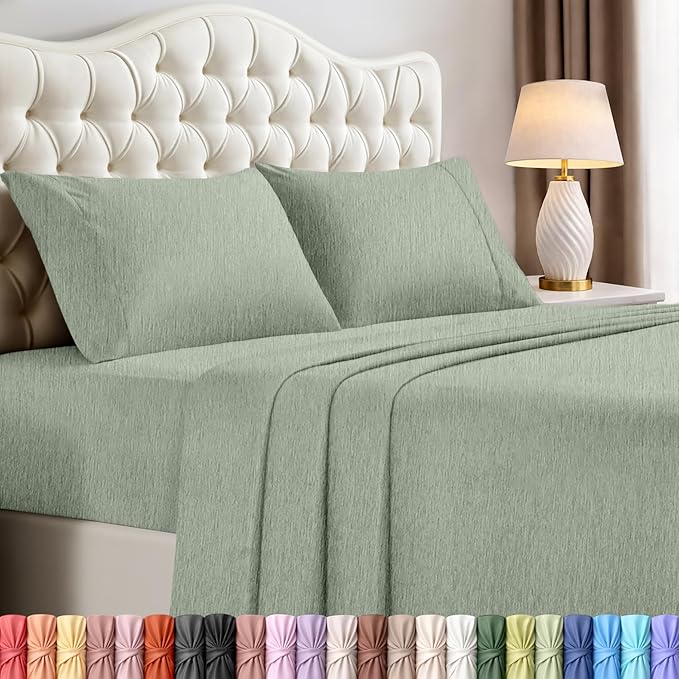 Utopia Bedding Queen Size Sheet Set – 4 Piece Bed Sheets, Soft and Breathable by UTOPIABEDDING