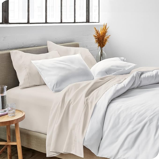 Bare Home Split Head Flex King Sheet Set - Image 9