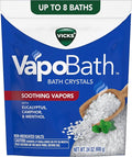 Vicks VapoBath, Bath Crystals, Soothing Non-Medicated Vicks Vapors, Refreshing by Vicks