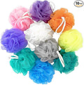 10 Pcs Bath Loofah Shower, Mesh Sponge Pouf, Soft Mesh Shower Loofahs by Panxxsen