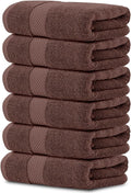 White Classic Luxury Brown Hand Towels by WhiteClassic
