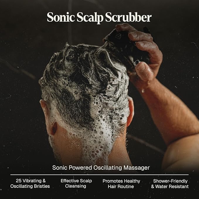 Black Wolf Sonic Scalp Scrubber - Image 2