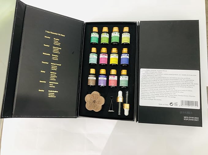 PHATOIL Essential Oil Set, 12x5ml Essential Oils Gift Set - Image 9