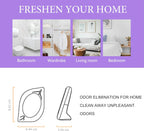 Air Freshener for Home, 4 Pack, Lavender, Odor Eliminator for Small Area Closets Bathroom Pets Strong Odor, Up to 120 Days