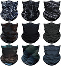 Venswell Neck Gaiter Face Mask Men Women, Seamless Bandana Rave Face Cover by Venswell