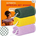 African Net Sponge Authentic, 3 Pieces African Exfoliating Net Sponge Body Back by Unknown
