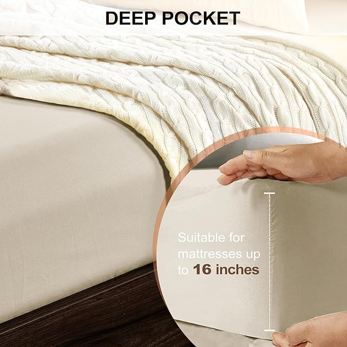 FreshCulture Twin XL Fitted Sheet Only - Image 4