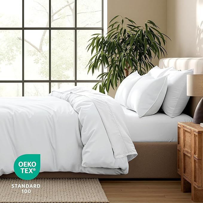 Bare Home Bedding Duvet Cover Oversized King Size - Image 5