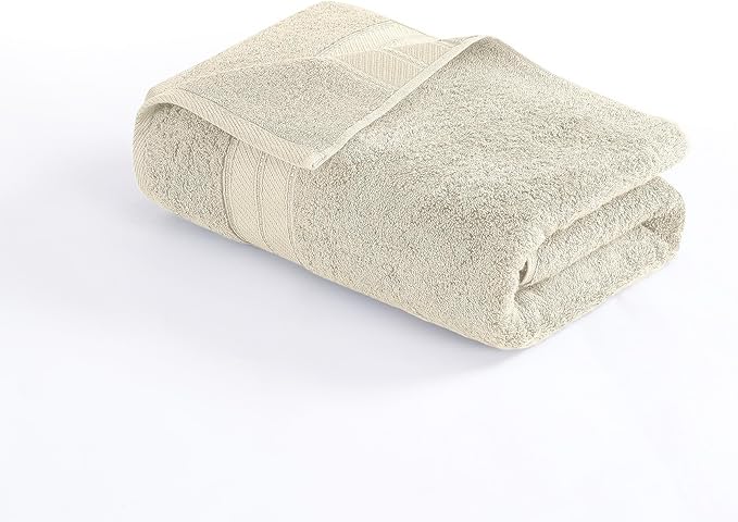 Modern Threads 4-Pack SpunLoft Bath Sheet Sand 35x66 - Image 5