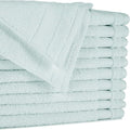 BIOWEAVES 100% Organic Cotton 700 GSM Plush Washcloths 13" x 13" GOTS Certified by BIOWEAVES