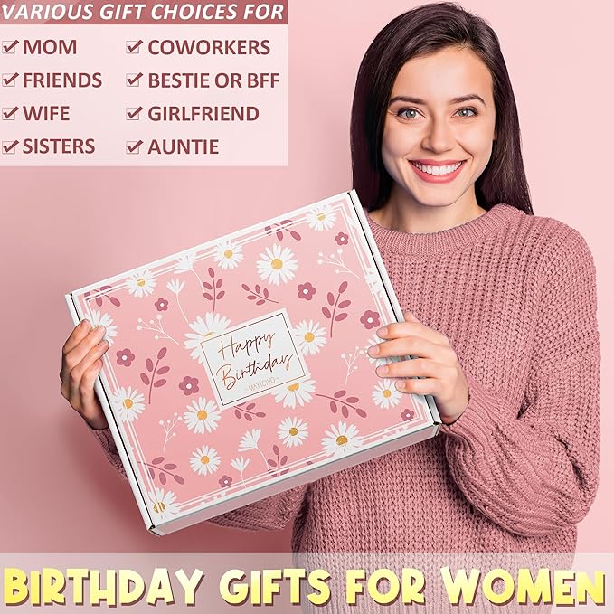 Birthday Gifts for Women Friendship, Unique Happy Birthday Gifts Basket for Mom - Image 3