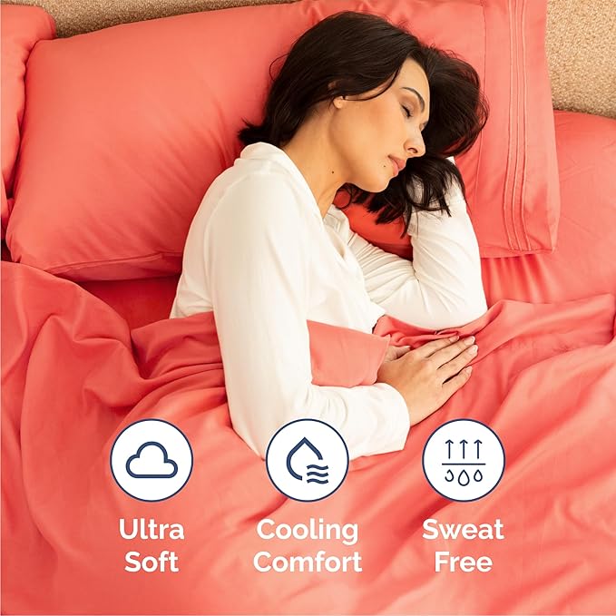 Queen Size 4 Piece Sheet Set - Image 4