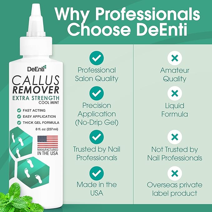 DeEnti Callus Remover for Feet, Extra Strength Foot Callus Remover Gel - Image 6