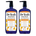 Dr Teal's Body Wash with Pure Epsom Salt, Glow & Radiance with Vitamin C & by DrTeals
