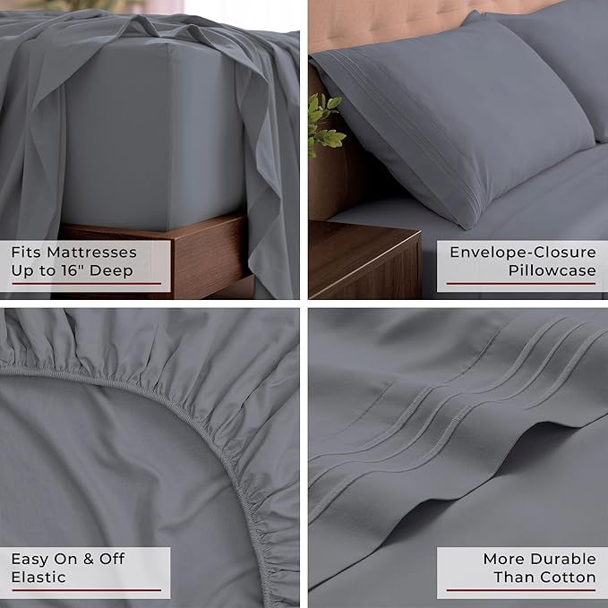 Mellanni King Sheets Set - Image 5