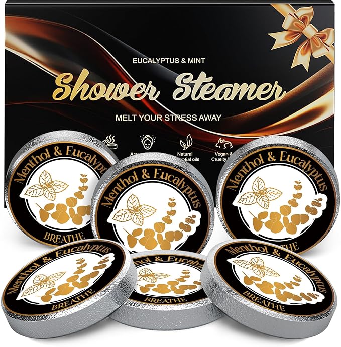 Dad Gifts for Fathers Day from Daughter Son Wife: Eucalyptus Shower Steamers by Eletorot